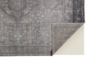 Sarrant Transitional Medallion - Gray/Silver/Ivory