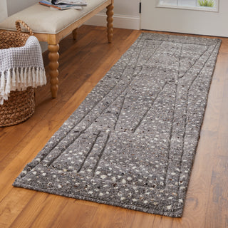 The Rug Corner Feizy Dering Modern Polka Dots - Gray/Tan/Taupe  