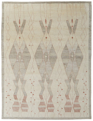 Kasbah Transitional Diamond - Tan/Gray/Red