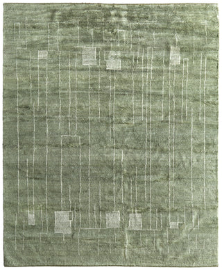 Agape Modern Abstract - Green/Ivory