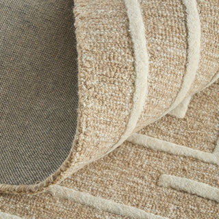 Fenner Transitional Geometric - Taupe/Ivory
