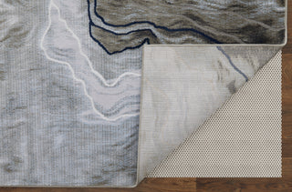 The Rug Corner Feizy Gaspar Modern Abstract - Taupe/Gray/Blue  Gaspar Modern Abstract - Taupe/Gray/Blue