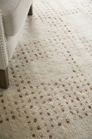 Truxel Modern Polka Dots - Tan/Brown