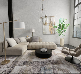 The Rug Corner Feizy Skyview Modern Abstract - Gray/Taupe/Ivory  