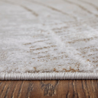The Rug Corner Feizy Waldor Modern Abstract - Taupe/Brown/Silver  