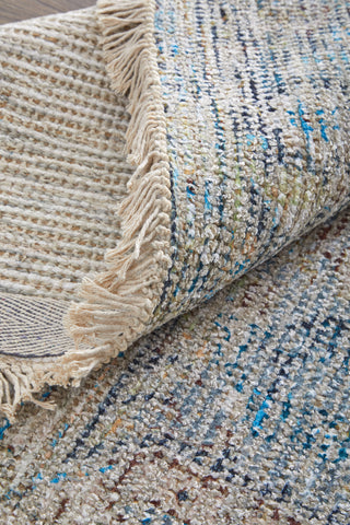 The Rug Corner Feizy Caldwell Transitional Distressed - Blue/Gray/Tan  
