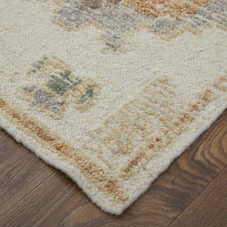 Grafton Transitional Floral & Botanical - Ivory/Orange/Gray