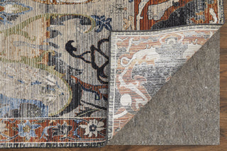 The Rug Corner Feizy Melrose Transitional Ikat - Ivory/Red/Gray  