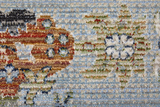 The Rug Corner Feizy Melrose Traditional Floral & Botanical - Blue/Green/Ivory  