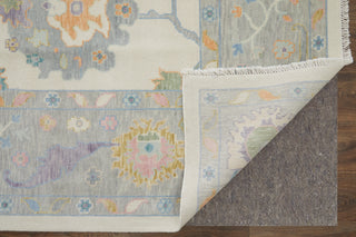 The Rug Corner Feizy Karina Transitional Floral & Botanical - Ivory/Orange/Blue  