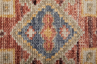 Fillmore Transitional Medallion - Red/Ivory/Gold