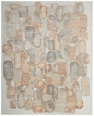 The Rug Corner Feizy Kendall Modern Abstract - Tan/Gray/Ivory  