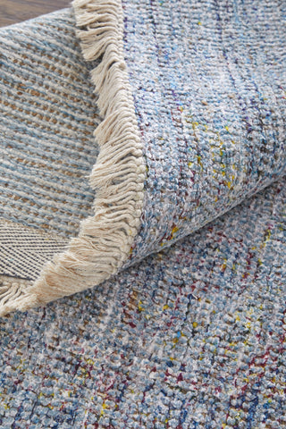 Caldwell Transitional Distressed - Blue/Ivory