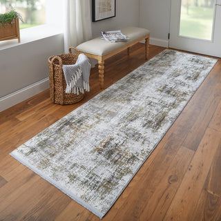 Cadiz Modern Abstract - Green/Gray/Ivory