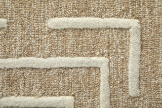 Fenner Transitional Geometric - Taupe/Ivory