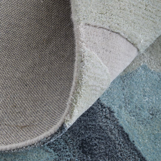 Kawai Modern Abstract - Green/Blue/Ivory