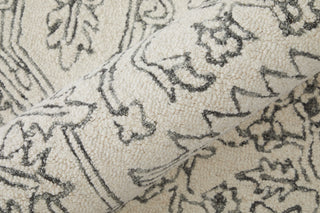 Belfort Transitional Medallion - White/Gray