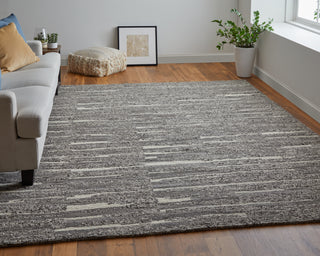 The Rug Corner Feizy Navaro Modern Abstract - Gray/Taupe/Ivory  