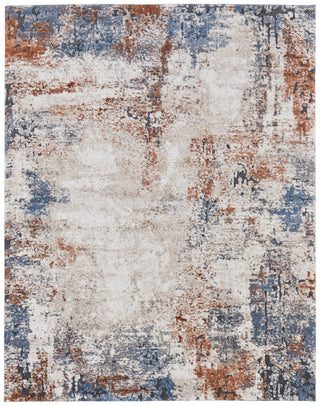 Gilmore Modern Distressed - Ivory/Blue/Taupe