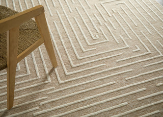 Fenner Transitional Geometric - Taupe/Ivory