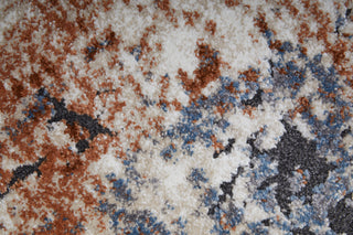 Gilmore Modern Distressed - Ivory/Blue/Taupe