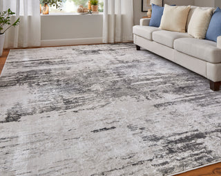 The Rug Corner Feizy Prasad Modern Abstract - Ivory/Gray/Taupe  Prasad Modern Abstract - Ivory/Gray/Taupe