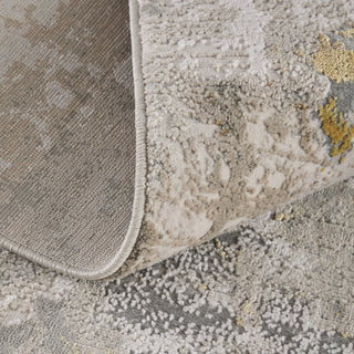 The Rug Corner Feizy Waldor Modern Abstract - Ivory/Gold/Gray  Waldor Modern Abstract - Ivory/Gold/Gray