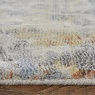 Braden Modern Abstract - Gray/Orange/Tan