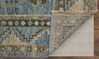 The Rug Corner Feizy Fillmore Traditional Medallion - Blue/Green  Fillmore Traditional Medallion - Blue/Green