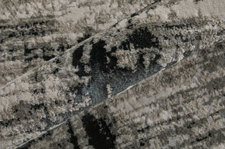 The Rug Corner Feizy Micah Modern Abstract - Black/White/Gray  