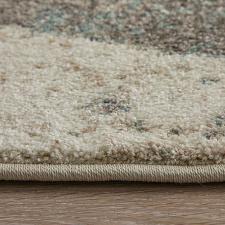 Eden Modern Color Block - Ivory/Blue/Green