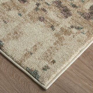 Eden Modern Abstract - Ivory/Blue/Purple