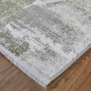 The Rug Corner Feizy Cadiz Modern Ikat - Gray/Green/Silver  