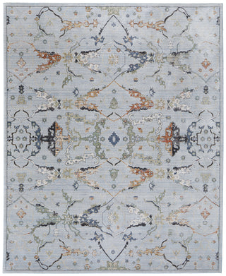 The Rug Corner Feizy Melrose Traditional Floral & Botanical - Blue/Green/Ivory  