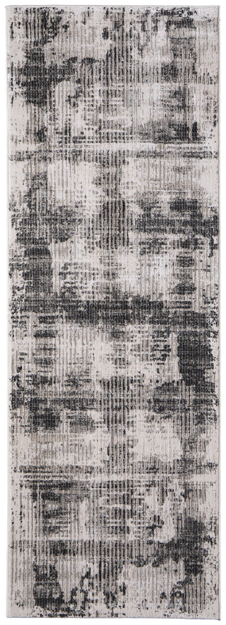 The Rug Corner Feizy Sonora Modern Abstract - Gray/Ivory  