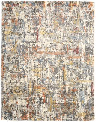 Braden Modern Abstract - Gray/Orange/Tan