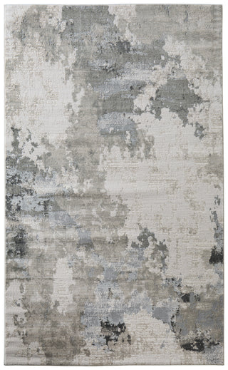 The Rug Corner Feizy Prasad Modern Watercolor - Ivory/Gray  