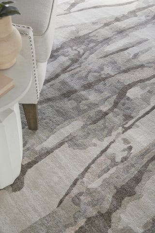 The Rug Corner Feizy Dryden Transitional Abstract - Taupe/Ivory/Gray  Dryden Transitional Abstract - Taupe/Ivory/Gray