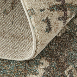 Eden Modern Abstract - Ivory/Blue/Purple