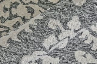The Rug Corner Feizy Belfort Traditional Floral & Botanical - Gray/Ivory/Black  Belfort Traditional Floral & Botanical - Gray/Ivory/Black