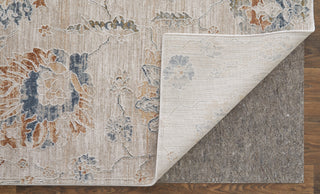 The Rug Corner Feizy Pasha Transitional Floral & Botanical - Taupe/Ivory/Blue  Pasha Transitional Floral & Botanical - Taupe/Ivory/Blue
