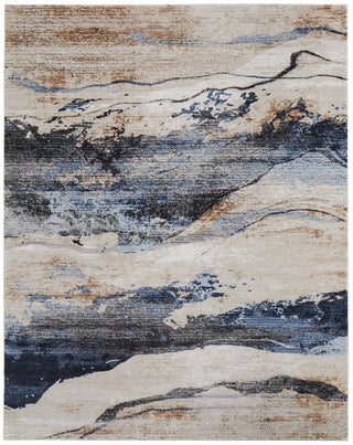 Sonora Modern Abstract - Tan/Blue/Gray