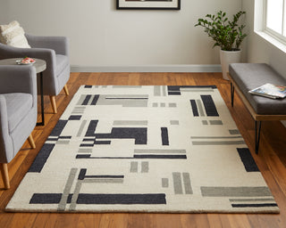 The Rug Corner Feizy Maguire Transitional Abstract - Ivory/Taupe  Maguire Transitional Abstract - Ivory/Taupe