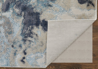 Astra Transitional Abstract - Blue/Gray/Ivory