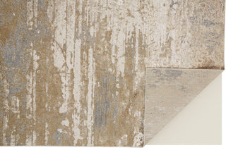Aura Modern Abstract - Ivory/Gold/Gray