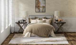The Rug Corner Feizy Waldor Modern Watercolor - Brown/Tan/Ivory  Waldor Modern Watercolor - Brown/Tan/Ivory