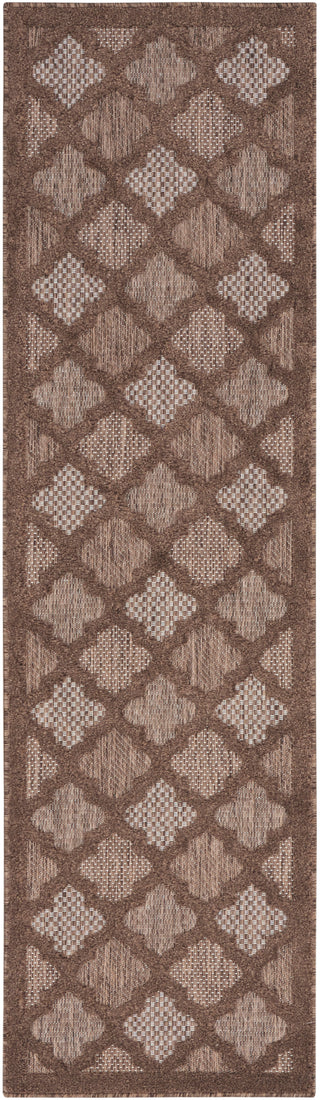 The Rug Corner Nourison Home Easy Care NES01 BROWN Area Rugs  