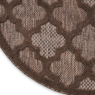 The Rug Corner Nourison Home Easy Care NES01 BROWN Area Rugs  