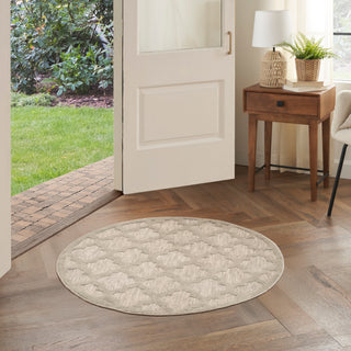 The Rug Corner Nourison Home Easy Care NES01 CREAM Area Rugs  
