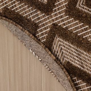 The Rug Corner Nourison Home Versatile NRV01 BROWN Area Rugs  